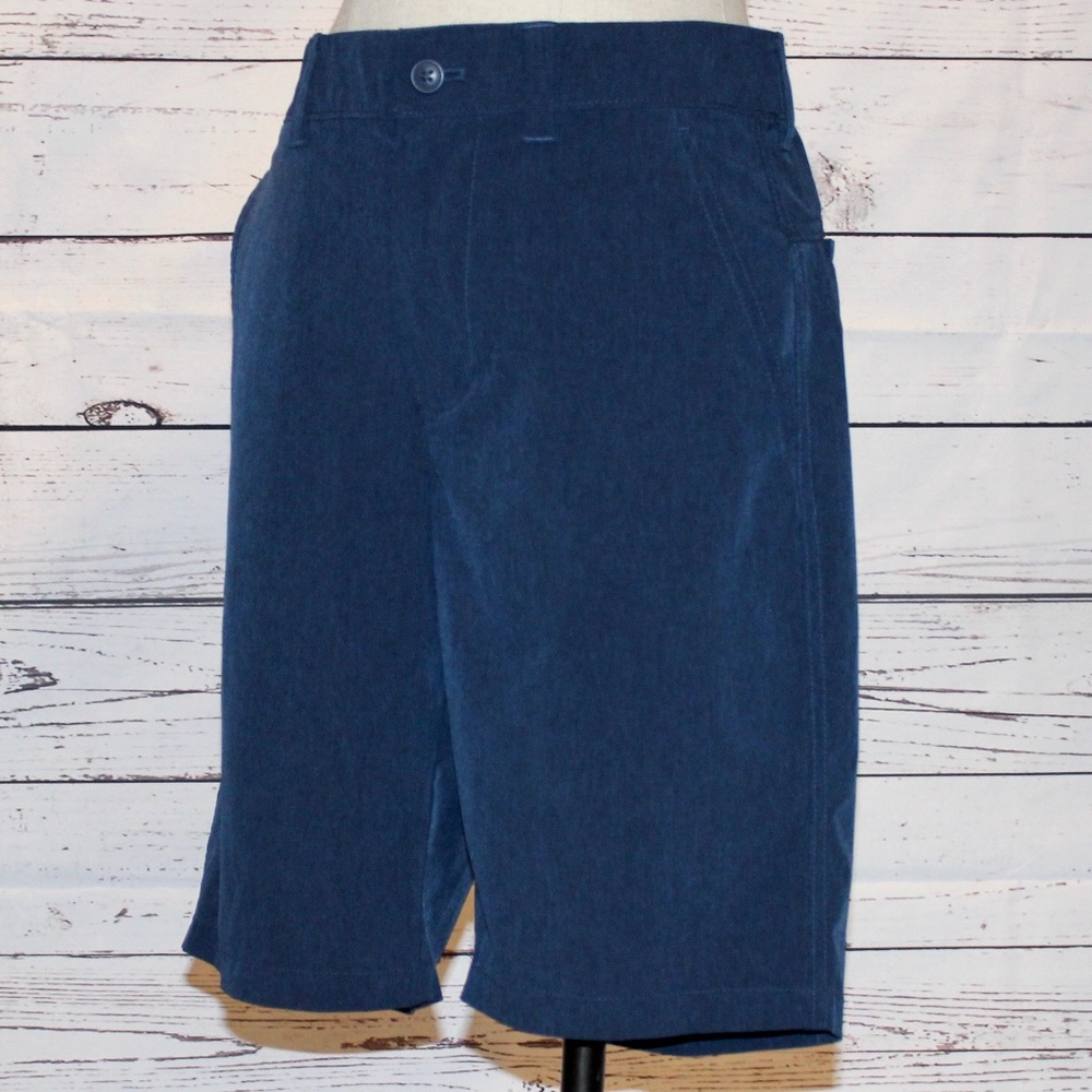 Flexible Navy Blue Active Shorts  - Old Navy